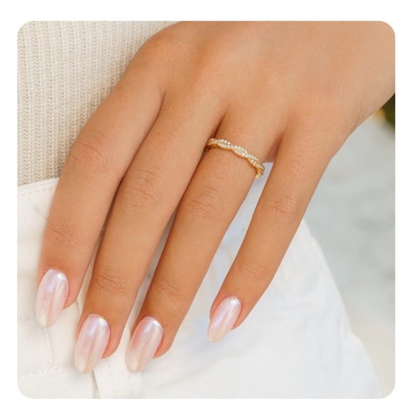 Modern Gents - The Sadie Classic Yellow Gold Braided Band - Picture 6 of 9